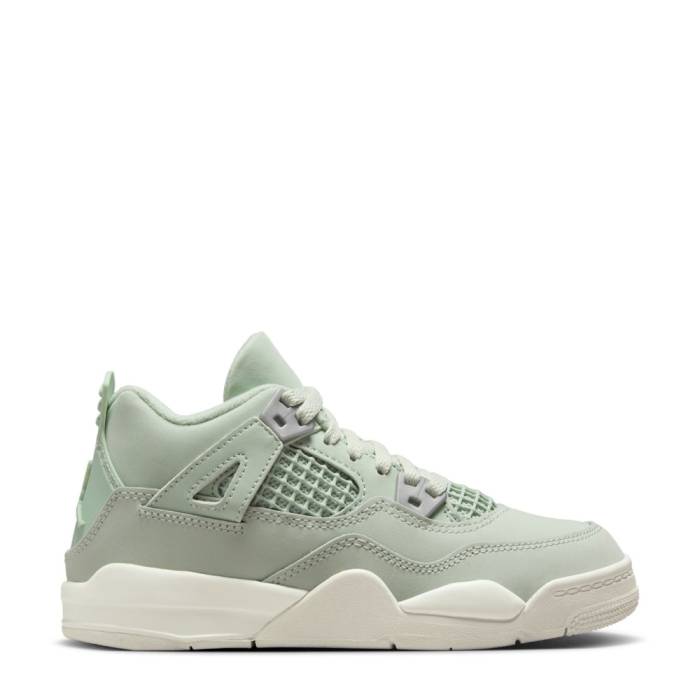 ナイキ ジョーダン Jordan 【 Retro 4 Kids Seafoam/Sail/Metallic Silver 】 レトロ ジュニア キッズ Silver 銀色・シルバー