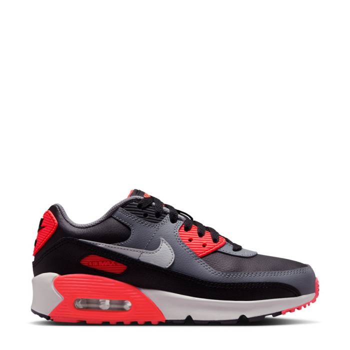 ナイキ Nike 【 Air Max 90 Youth Black/Photon Dust/Cool Grey 】 マックス ジュニア キッズ 黒色 ブラック クール 灰色 グレー