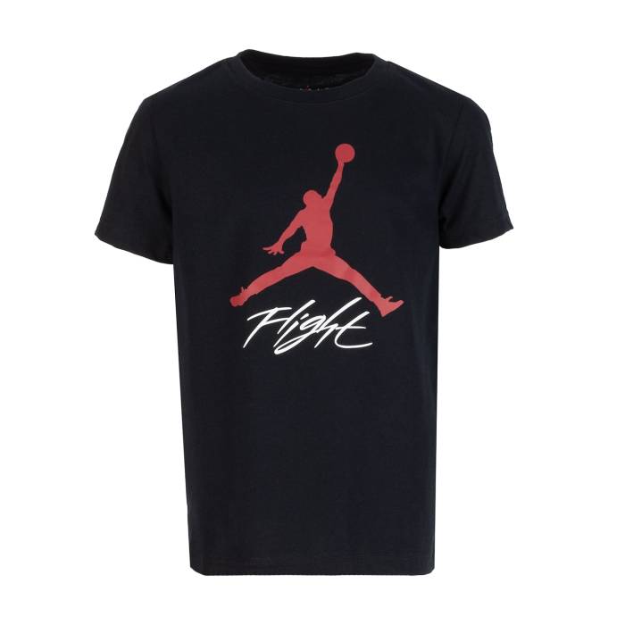 ナイキ ジョーダン Jordan 【 Jumpman Flight Hbr Tee Youth Black 】 Jumpman ジャンプマン Flight フライト Tシャツ ジュニア キッズ 黒色 ブラック