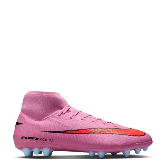 ナイキ Nike 【 Mercurial Superfly 10 Academy Mg Mens Magic Flamigo/Black/Total Crimson 】 アカデミー メンズ マジック 黒色 ブラック クリムゾン