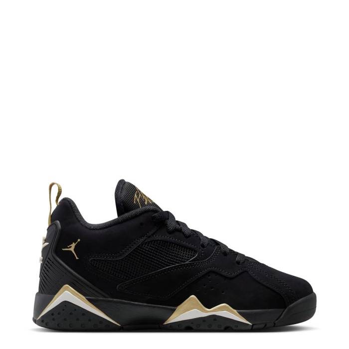 ナイキ ジョーダン Jordan 【 7Rm Youth Black/Metallic Gold/Sail 】 お坊っちゃん キッズ 黒いこと 黒いこと ゴールド