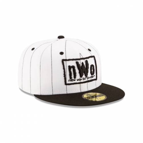 White Pinstripe キャップ New ホワイト Wwe 白 バッグ Era ホワイト Fame Fame Era Fitted Wwe Of World 59fifty Hall Hall New Of Order