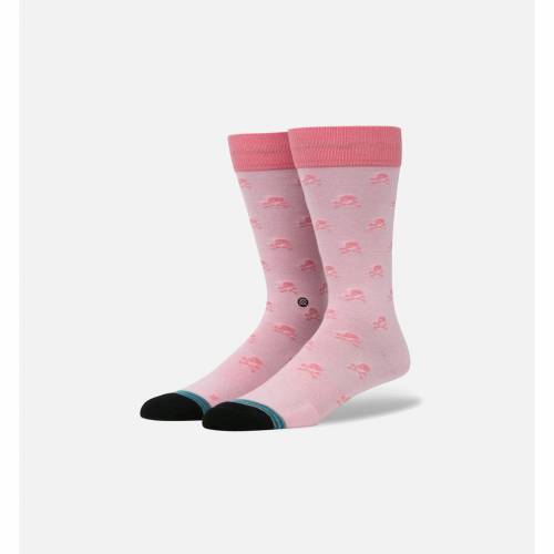 注目ブランド スタンス Stance スタンス クルー 靴下 ピンク Stance Pink Brewing Crew Socks インナー 下着 ナイトウエア メンズ 下 レッグ スニケス 全品送料無料 Vancouverfamilymagazine Com