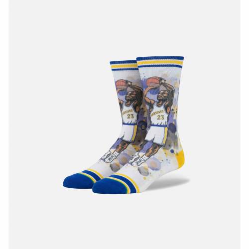 現品限り一斉値下げ 靴下 ウォリアーズ スケートボード スタンス Stance スタンス 青色 レッグ 下 メンズ ナイトウエア 下着 インナー Blue Socks Rock State Stance Men S ゴールデンステート ブルー Snck110 Www Learnforall Net