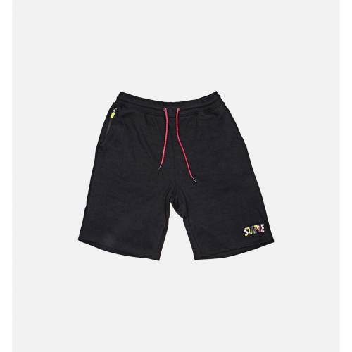 格安販売の ズボン パンツ ステイプル パンツ ズボン メンズファッション Black Mens Shorts Tiebreak Staple Sweat ブラック 黒色 ハーフパンツ ショーツ スウェット Staple Www Lota Cl