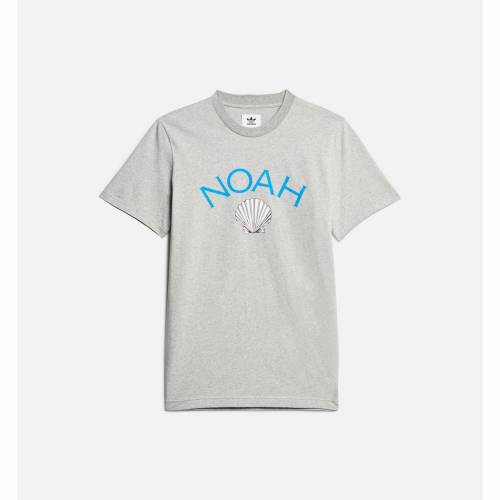 返品送料無料 アディダス Adidas Consortium アディダス メンズ Tシャツ 灰色 グレー 青色 ブルー 白色 ホワイト Adidas Consortium Noah Mens Tshirt Grey Blue White メンズファッション トップス Tシャツ カットソ スニケス 種類豊富な品揃え Aqsasport Org