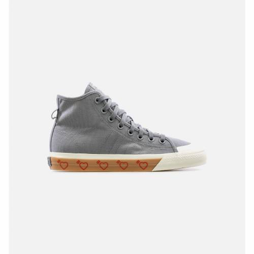 ベビーグッズも大集合 コンソーシアム アディダス Adidas スニーカー メンズ White Grey Shoe Lifestyle Mens Hi Nizza Made Human Consortium Adidas スニーカー ホワイト 白色 グレー 灰色 ライフスタイル メンズ Consortium Snck110 Www