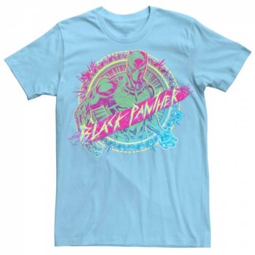 すぐったレディース福袋 Panther Black Marvel Character Licensed ブルー 青色 Tシャツ ブラック 黒色 キャラクター Character Licensed Neon カットソー Tシャツ トップス メンズファッション Blue Light Tee Poster Geometric Kkoh111 61855062 27361170
