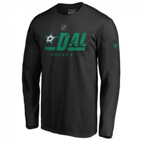 楽天市場 Fanatics 黒 ブラック ダラス オーセンティック プロ スリーブ Tシャツ Black Sleeve Fanatics Branded Dallas Stars Authentic Pro Tricode Long Tshirt Str メンズファッション トップス Tシャツ カットソー スニケス