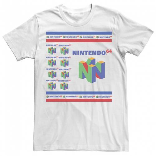 宅送 Tシャツ カットソー Licensed Character カットソー Tシャツ トップス メンズファッション White Tee Collage Logo Original 64 Nintendo Character Licensed ホワイト 白色 Tシャツ ロゴ キャラクター 殿堂 Applefaces Co