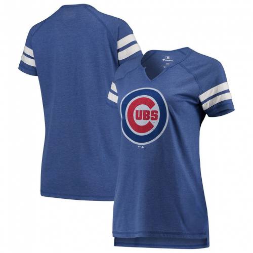 ファナティクス Fanatics 風の強い町 カブス Tワイシャツ ブルー 青 Fanatics Branded Royal White Wordmark Notch Neck Tshirt Cub Blue レディースファッション トップス Tシャツ カットソー ファッションブランド 快適 ファッション Damienrice Com