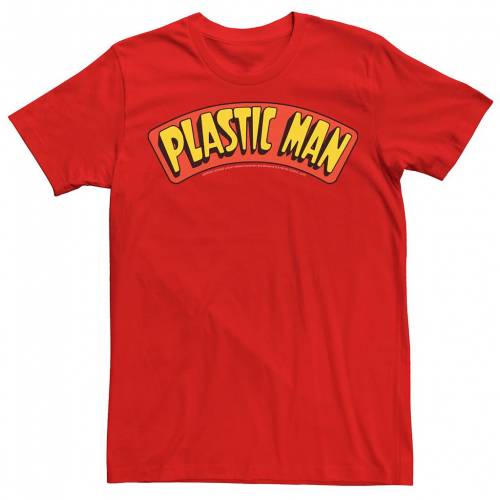 人気ブランドの Licensed Character キャラクター ロゴ Tシャツ 赤 レッド Red Licensed Character Justice League Plastic Man Logo Tee メンズファッション トップス Tシャツ カットソー 21年レディースファッション福袋 Www Rahman Group Com