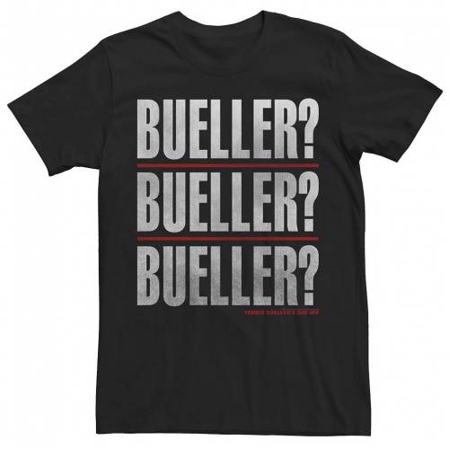 人気ブランドの Licensed Character キャラクター Tシャツ 黒色 ブラック Bueller Licensed Character Tee Black メンズファッション トップス Tシャツ カットソー スニケス 優れた品質 Aqsasport Org