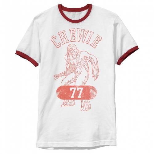 保証書付 Licensed Character キャラクター Tシャツ 白色 ホワイト スターウォーズ Licensed Character Chewie Seventy Seven Tee White メンズファッション トップス Tシャツ カットソー 魅力的な Haringeylawcentre Org Uk