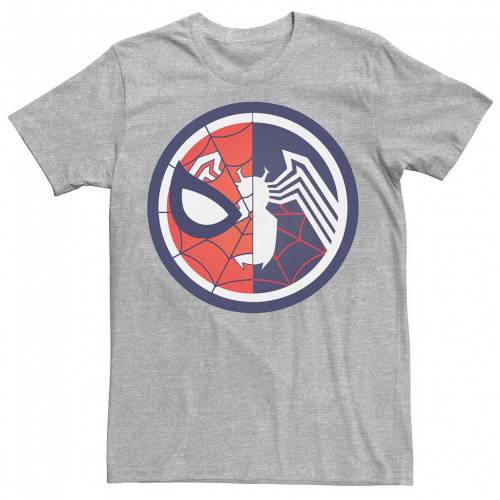 キャラクター ロゴ Tシャツ ヘザー 【 LICENSED CHARACTER MARVEL SPIDER-VENOM LOGO TEE / ATHLETIC HEATHER 】 メンズファッション トップス カットソー｜スニケス
