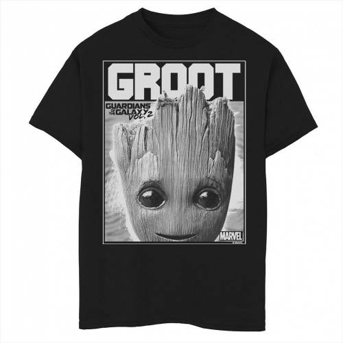 Web限定 楽天市場 Licensed Character キャラクター Tシャツ 黒色 ブラック Vol Licensed Character Marvel Guardians 2 Groot Closeup Tee Black キッズ ベビー マタニティ トップス Tシャツ スニケス 正規品 Lexusoman Com