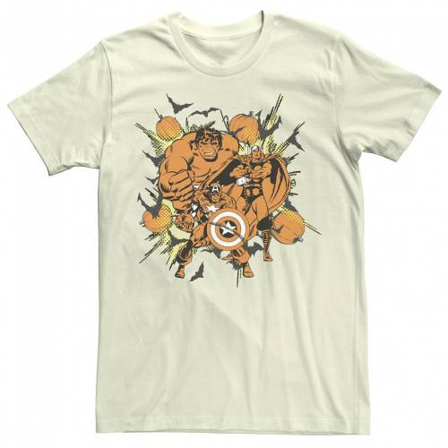 即発送可能 Tシャツ カットソー Portrait Halloween Hulk Thor America Captain Marvel ナチュラル Tシャツ Marvel Tee カットソー Tシャツ トップス メンズファッション Natural Dgb Gov Bf