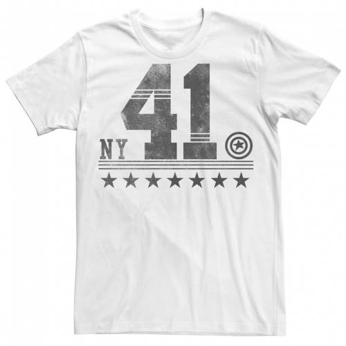 交換無料 楽天市場 Licensed Character キャラクター ロゴ Tシャツ 白色 ホワイト Licensed Character Marvel Captain America Ny 41 Logo Tee White メンズファッション トップス Tシャツ カットソー スニケス 最安値に挑戦 Prcs Org Pk