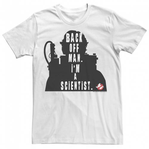 50 Off Licensed Character キャラクター Tシャツ 白色 ホワイト I M Licensed Character Ghostbusters A Scientist Silhouette Tee White メンズファッション トップス Tシャツ カットソー 安心の定価販売 Timesofbahrain Com