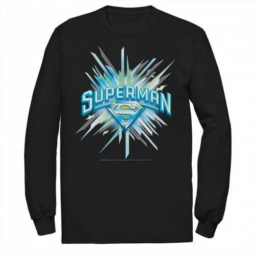 ディーシーコミックス ディーシー コミックス ロゴ Tシャツ 黒色 ブラック 【 DC COMICS SUPERMAN CRYSTAL CHEST TEXT LOGO TEE / BLACK 】 メンズファッション トップス カットソー｜スニケス