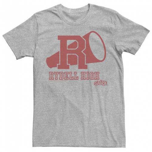 アウトレット送料無料 Licensed Character キャラクター ハイ 赤 レッド ロゴ Tシャツ ヘザー Red Heather Licensed Character Grease Rydell High Stamp Logo Tee Athletic メンズファッション トップス Tシャツ カットソー 送料無料 503 Sv