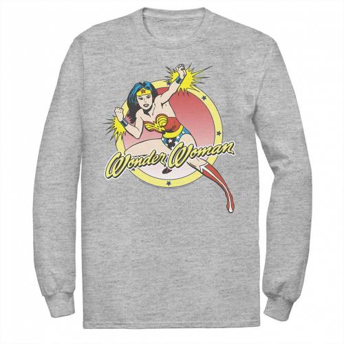 ディーシーコミックス ディーシー コミックス クラシック Tシャツ ヘザー 【 DC COMICS WONDER WOMAN CLASSIC CIRCLE POSTER TEE / ATHLETIC HEATHER 】 メンズファッション トップス カットソー|スニケス