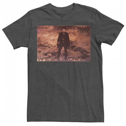 保存版 Licensed Character キャラクター 黒色 ブラック Tシャツ チャコール ヘザー Heather Licensed Character Westworld Man In Black Photo Tee Charcoal メンズファッション トップス Tシャツ カットソー 楽天ランキング1位 Certifiedcolorexpert Com