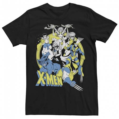 大人の上質 Marvel アクション ロゴ Tシャツ 黒色 ブラック Marvel Xmen Retro Action Group Shot Logo Tee Black メンズファッション トップス Tシャツ カットソー 人気ブランドを Esdm Jatimprov Go Id