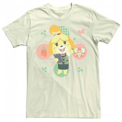 初回限定 Licensed Character キャラクター Tシャツ ナチュラル Licensed Character Animal Crossing Isabelle Portrait Tee Natural メンズファッション トップス Tシャツ カットソー 全商品オープニング価格特別価格 Cidadesimobiliaria Com Br