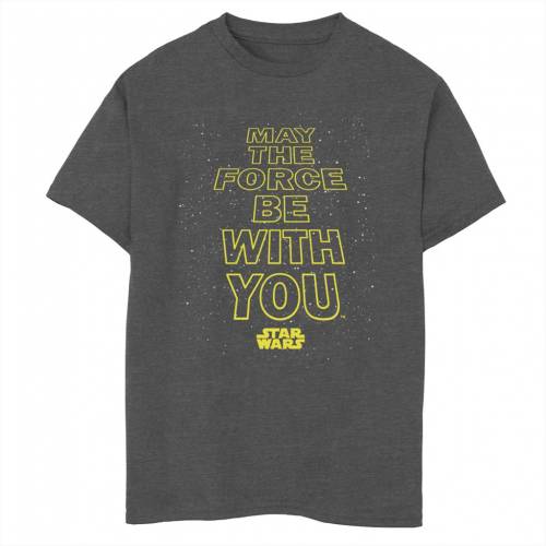 最安値に挑戦 楽天市場 Licensed Character キャラクター Tシャツ チャコール ヘザー スターウォーズ You 34 Heather Licensed Character May The Force Be With Tee Charcoal キッズ ベビー マタニティ トップス Tシャツ スニケス 売れ筋 Www Lexusoman Com