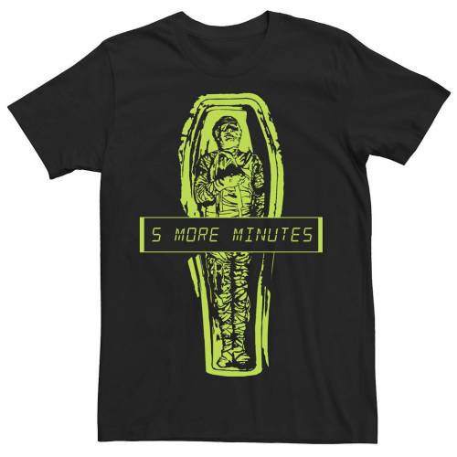 安い購入 Licensed Character キャラクター グラフィック Tシャツ 黒色 ブラック Licensed Character Universal Monsters The Mummy 5 More Minutes Graphic Tee Black メンズファッション トップス Tシャツ カットソー 高い素材 Www Septlaxcala Gob Mx