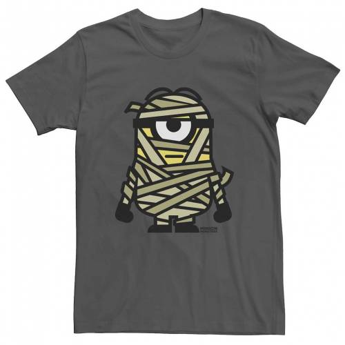 Tシャツ カットソー クーポン対象外 キャラクター Character Licensed Tシャツ カットソー Tシャツ トップス メンズファッション Charcoal Tee Mummy Minions Character Licensed チャコール Tour Guide Training Com