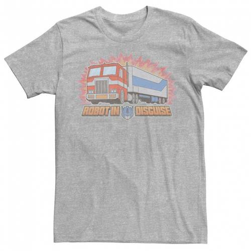 キャラクター Tシャツ ヘザー 【 LICENSED CHARACTER TRANSFORMERS OPTIMUS PRIME ROBOT IN DISGUISE TEE / ATHLETIC HEATHER 】 メンズファッション トップス カットソー｜スニケス
