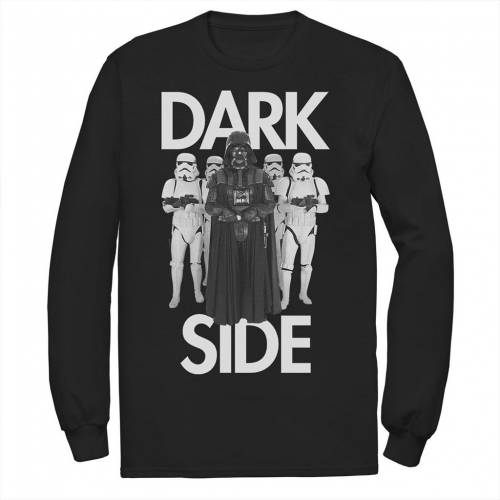 キャラクター Tシャツ 黒色 ブラック スターウォーズ 【 LICENSED CHARACTER STAR WARS VADER STORMTROOPERS DARK SIDERS TEE / BLACK 】 メンズファッション トップス カットソー|スニケス