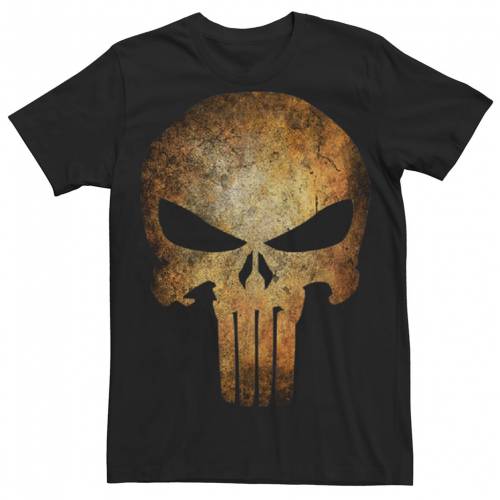 キャラクター レアル グラフィック Tシャツ 黒色 ブラック 【 LICENSED CHARACTER PUNISHER REAL SKULL GRAPHIC TEE / BLACK 】 メンズファッション トップス カットソー｜スニケス