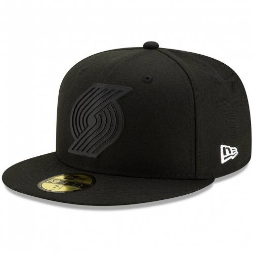 ニュー内鰓 New Era エラ 黒色 黒いこと インタフェイス陸地 二分の一 ニューエラ トレイルブレイザーズ Black Back Half 59fifty Fitted Hat Trb バッグ 帽子 帽子 メンズキャップ 帽子 モードブランド 簡略 ファッション Pasadenasportsnow Com