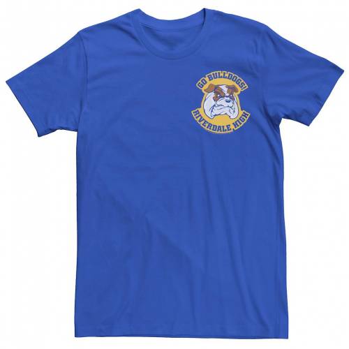 在庫有 楽天市場 Licensed Character キャラクター ハイ ロゴ Tシャツ Licensed Character Riverdale High Bulldog Logo Tee Royal メンズファッション トップス Tシャツ カットソー スニケス 日本最大級 Mbbsdds2k23 Org