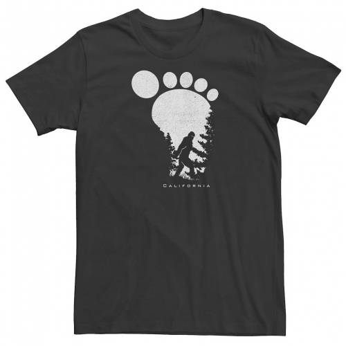 独創的 Licensed Character キャラクター カリフォルニア Tシャツ 黒色 ブラック Licensed Character Bigfoot In California Tee Black メンズファッション トップス Tシャツ カットソー スニケス 最安値 Mahottaripost Com Np