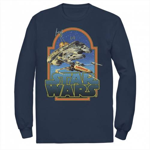 即日出荷 STAR WARS チェイス ロゴ Tシャツ 紺色 ネイビー スター ...