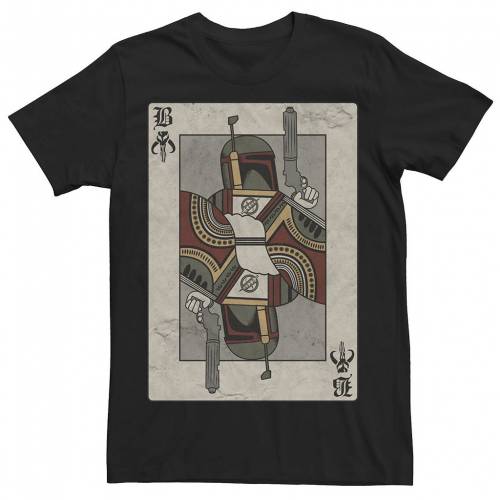 手数料安い Star Wars Tシャツ 黒色 ブラック スターウォーズ Boba Fett Card Tee Black メンズファッション トップス Tシャツ カットソー 国際ブランド Josenopolis Mg Gov Br