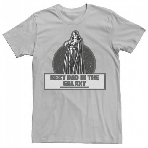 ギャラクシー Tシャツ 銀色 シルバー スターウォーズ 【 STAR WARS BEST DAD IN THE GALAXY TEE / SILVER 】 メンズファッション トップス カットソー｜スニケス