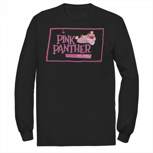 キャラクター ピンク ロゴ Tシャツ 黒色 ブラック 【 LICENSED CHARACTER PINK PANTHER BOXED PORTRAIT LOGO TEE / BLACK 】 メンズファッション トップス カットソー|スニケス