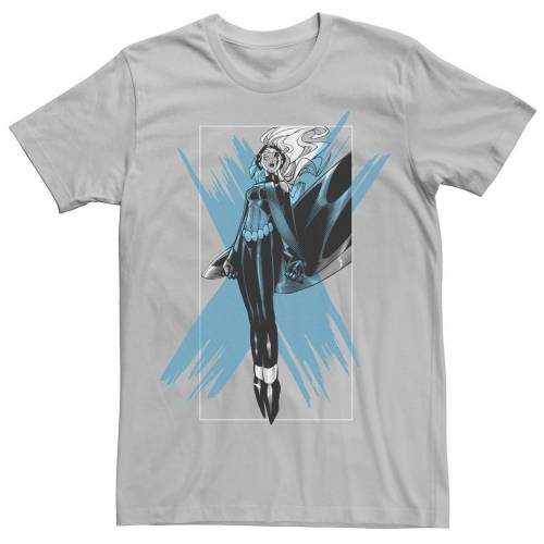 マーベル ボックス Tシャツ 銀色 シルバー 【 MARVEL X-MEN STORM COLOR POP BOX TEE / SILVER 】 メンズファッション トップス カットソー｜スニケス