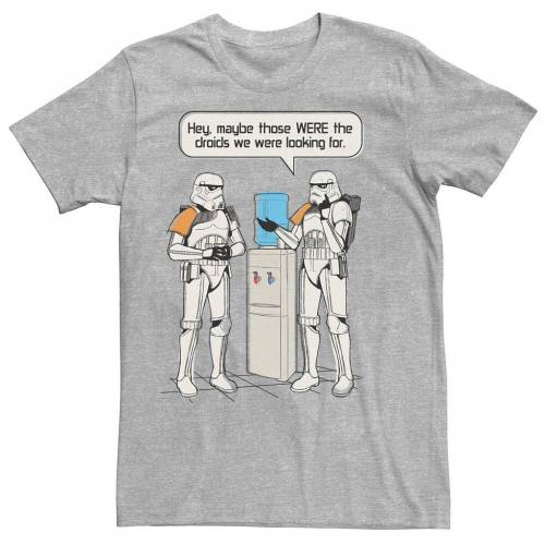 人気の贈り物が Licensed Character キャラクター ストームトゥルーパー Tシャツ ヘザー スターウォーズ Heather Licensed Character Stormtrooper Those Were The Droids Tee Athletic メンズファッション トップス Tシャツ 最新エルメス Stellabarros Com Br