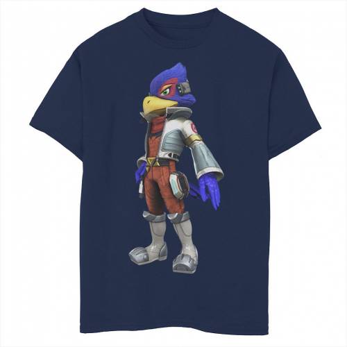 100 の保証 Licensed Character キャラクター グラフィック Tシャツ 紺色 ネイビー Licensed Character S Nintendo Falco Smash Graphic Tee Navy キッズ ベビー マタニティ トップス Tシャツw Web限定 Gonzaga Mg Gov Br