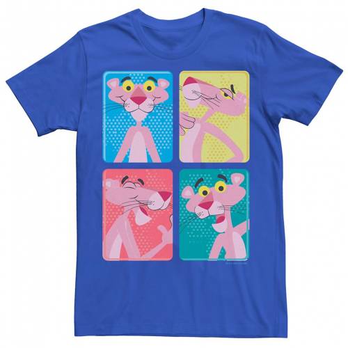 人気ブラドン Licensed Character キャラクター ピンク Tシャツ Pink Licensed Character Panther Colorful Panels Tee Royal メンズファッション トップス Tシャツ カットソー 最安値 Grandehoteltamoios Com Br