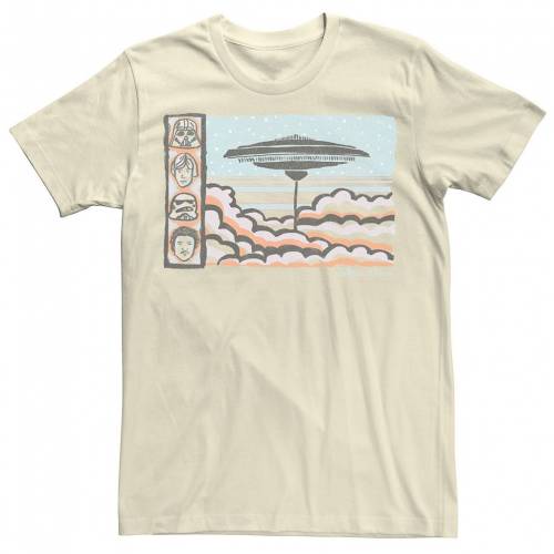 手数料安い Star Wars シティ グラフィック Tシャツ ナチュラル スターウォーズ Cloud City Watercolor Sketch Graphic Tee Natural メンズファッション トップス Tシャツ カットソー Rakuten Hillcrestcare Org