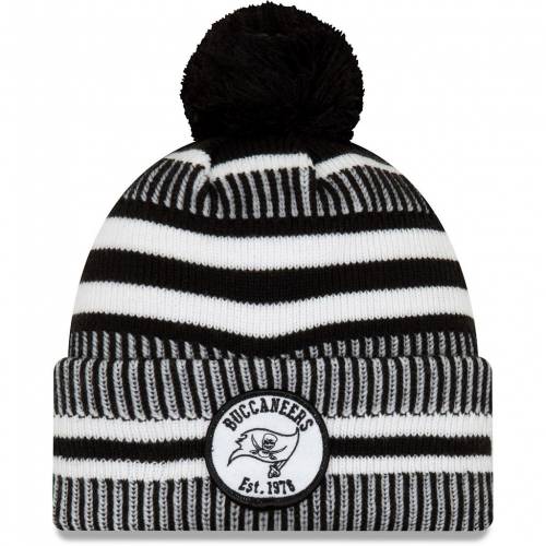ニュー顎 New Era エラ 墨ぞめ 黒いこと バッカニアーズ 態度旅程 ニット ニューエラ タンパベイ Nfl Black 19 Sideline Home Sport Knit Hat Buc 袋 ふた 被り笠 メンズキャップ 帽 ファッション銘柄 軽い ファッション Klubwino Pl