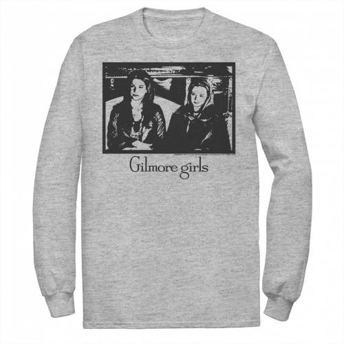 キャラクター Tシャツ ヘザー & 【 LICENSED CHARACTER GILMORE S RORY LORELAI PORTRAIT TEE / ATHLETIC HEATHER 】 メンズファッション トップス カットソー|スニケス