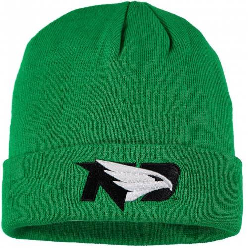 ファッションブランド カジュアル North ファッション Unbranded 緑 その他 グリーン ノース 緑 ロゴ ニット メンズ Green Unbranded Top Of The World North Dakota Primary Logo Simple Cuffed Knit Hat Und スニケス